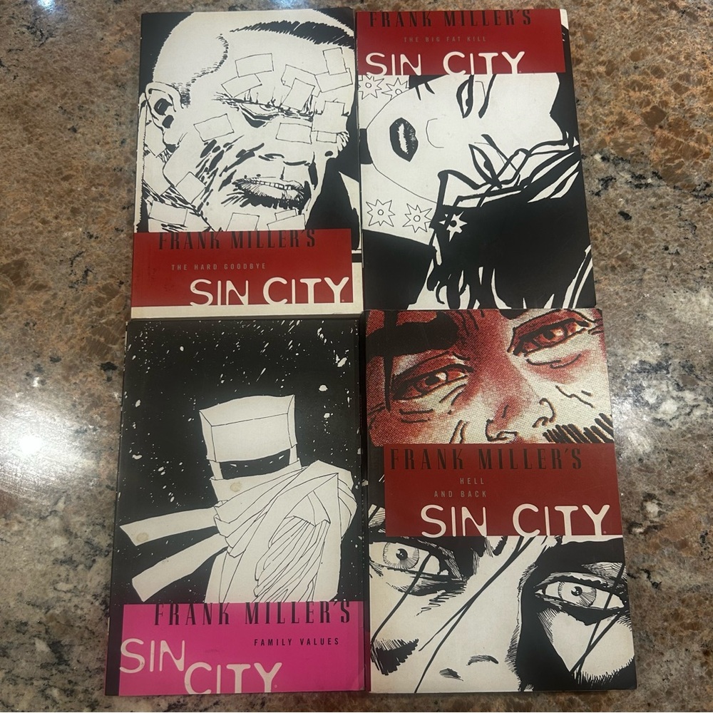 Frank Miller Sin City Graphic Novel Set